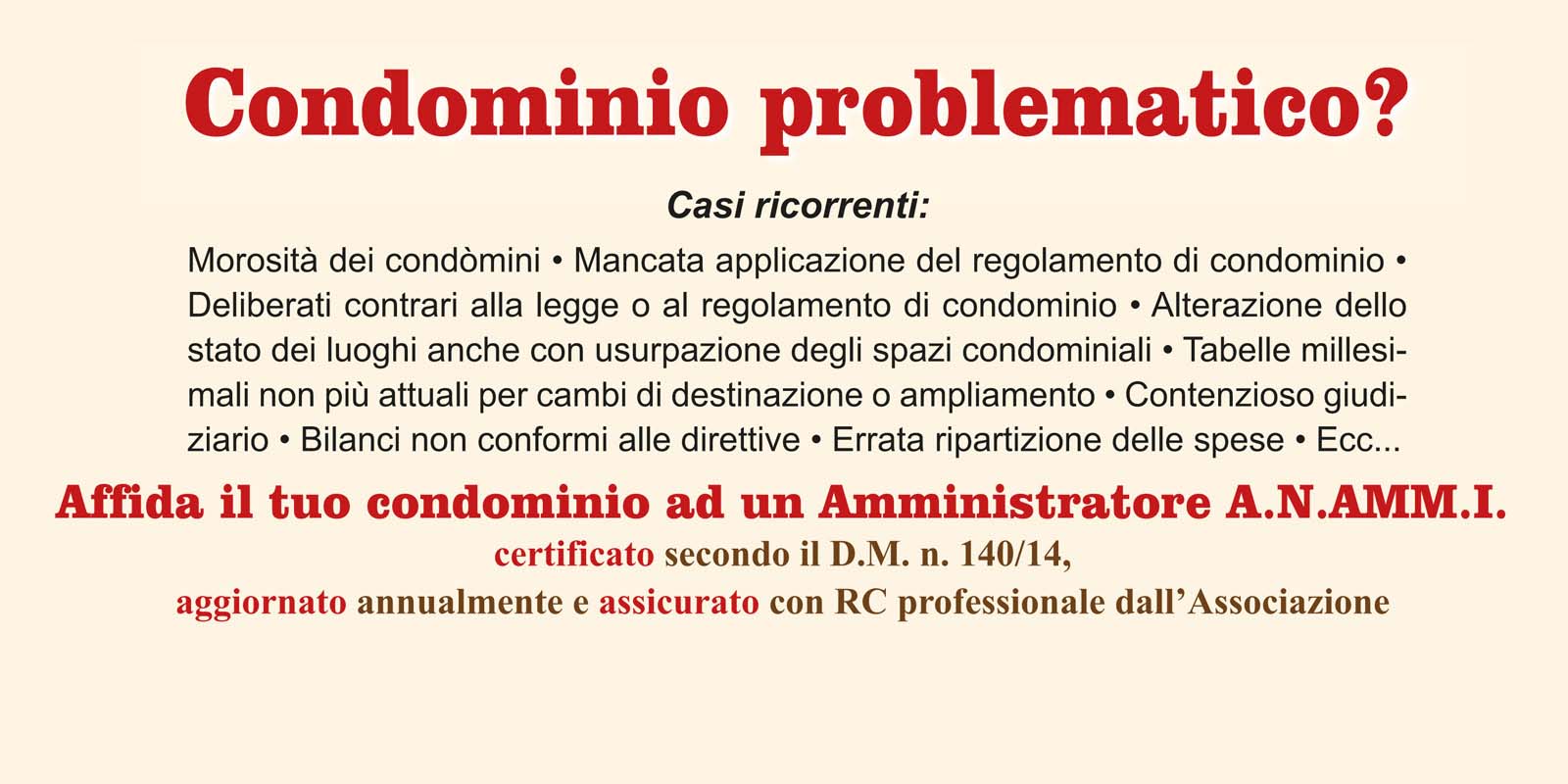 corso aggiornamento amministratore di condominio